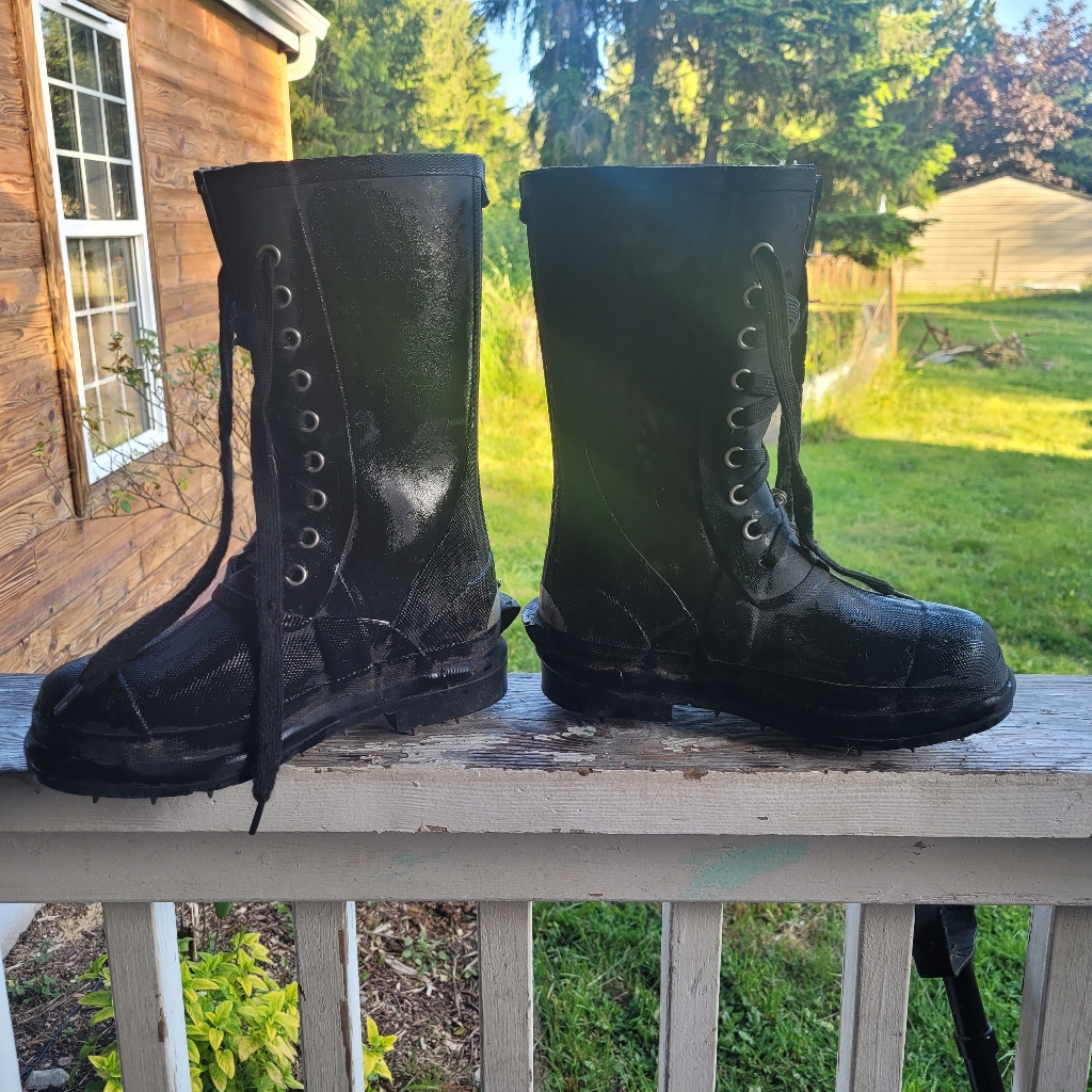 Hoffman's Logging Corked/Caulk Boots